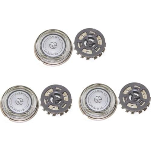 3Pcs Replacement Shaver Blade Heads HQ4 for HQ912 HQ914 PQ216 PQ182 PQ190 YQ6008