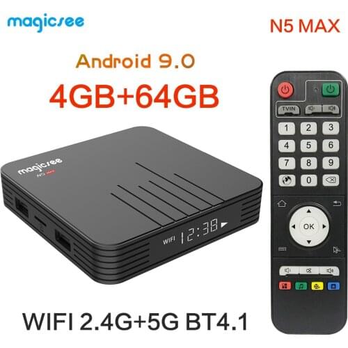 Set-top BOX mobile wireless pitch controller with screen TV BOX hot style 4 k high-definition TV BOX
