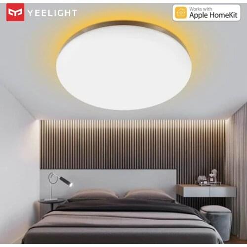 New Yeelight Smart LED Ceiling Lights 50W/52W Colorful Ambient Light Homekit APP Control AC220V For Living Room