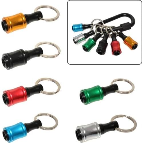 Universal Magnetic Ring 1/4” Metal Screwdriver Bit Magnetic Ring Shank Anti-corrosion Drill Bit Magnet Ring Extension Bar #G2