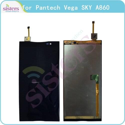 LCD Display For Pantech Vega SKY A860 A860K A860L A860S LCD Screen for SKY A860 Touch Screen Digitizer LCD Assembly Test 100