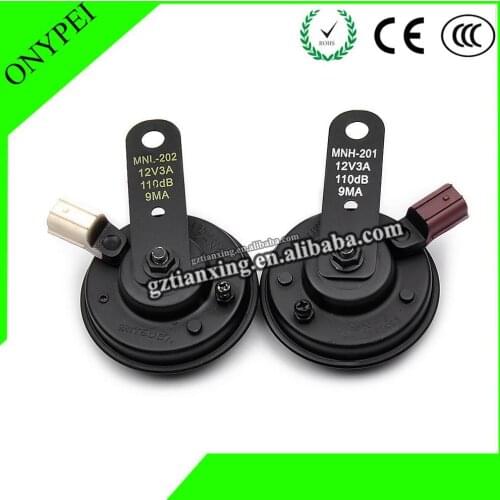 38XXX-S84 1Set Horn ASSY For Honda Accord Odyssey FIT City Civic High & Low 12V 110DB