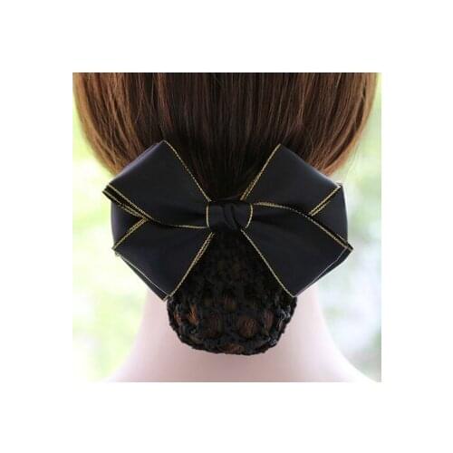 60pcs/lot DIY Professional Headdress Flowers Multi Bowknot FABRIC Hair Donut Net Bank Nurse Hair Bun Maker Accessories HA617