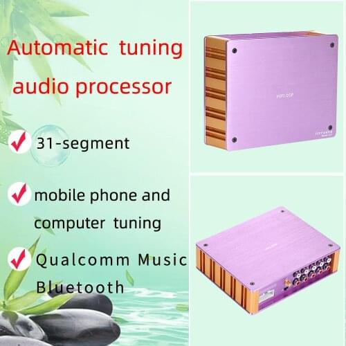 Car Amplifier Power Amplifier Non-Destructive in-Vehicle Power 4-Way Audio Conversion Bass DSP Audio Processor with bluetooth