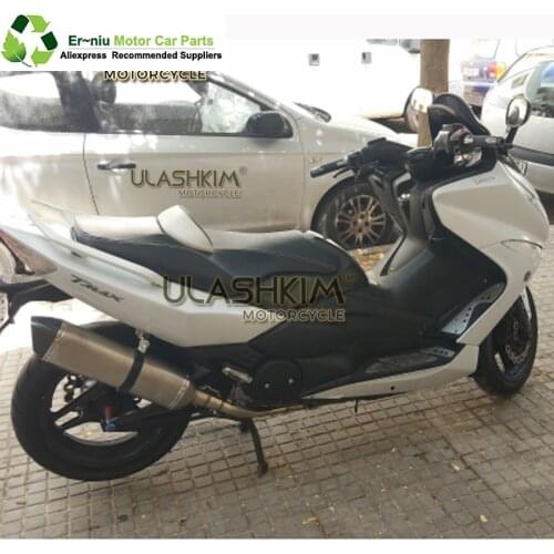 Free Shipping 57CM Motorcycle Exhaust Muffler Escape Slip On For YAMAHA TMAX T-MAX 500 530 TMAX530 TMAX500 2008-2016 Q
