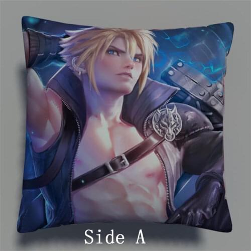 Final Fantasy Vii Advent Anime Two Side Pillowcases Hugging Pillow Cushion Case Cover Otaku Cosplay Gift New 378