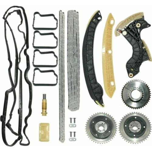 For Mercedes M271 Gears VVT Actuator Camshaft Adjusters Timing Chain set 1.8 L