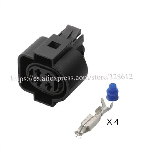 DJ70450-3.5-21 car wire female cable Waterproof sheath 4 pin connector automotive Plug socket include terminal and seal