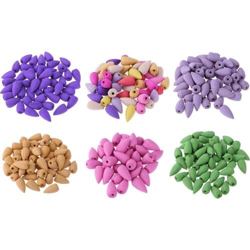 20Pcs Backflow Floral Incense Deodorant Insect Moisture Repellent Spices Smell Beads Household Indoor Deodorant Floral Fragrance