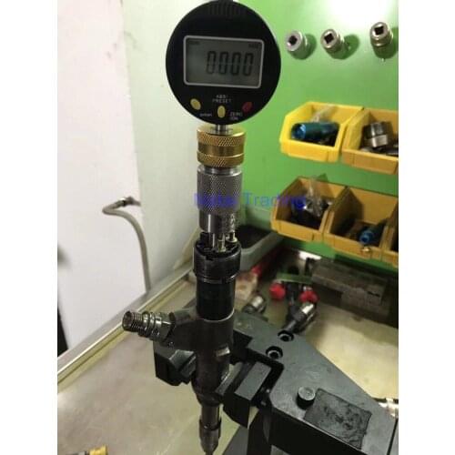 Used for Cummins common rail injector travel measuring seat tool with dial indicator, diesel injector tester car repair tool