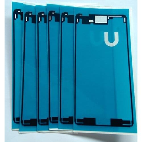 Wholesale 100pcs/lot LCD touch screen front Sticky Adhesive Sticker Tape For Sony Xperia M4 Aqua Free shipping