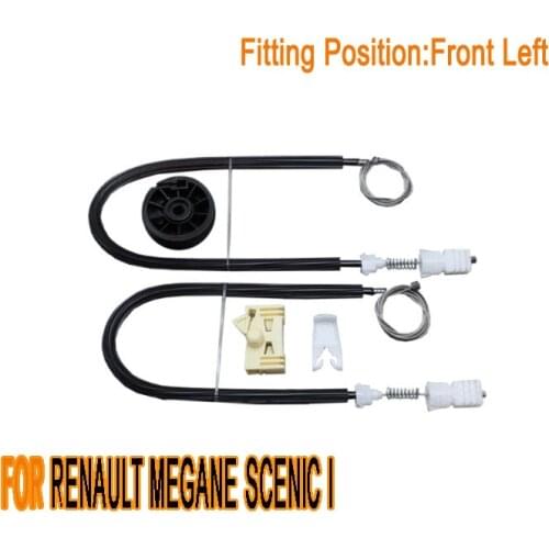 FOR RENAULT MEGANE SCENIC I 1 1999 - 2003 ELECTRIC WINDOW REGULATOR REPAIR KIT FRONT-LEFT