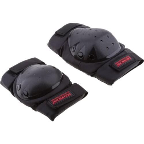Motorcycle Multi-Sport 2 Elbow Protector & 2 Knee Pad Safety Set