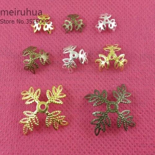 Approx 100pcs/lot Beads Caps,End Caps,Cord Caps,Tassel Charms For jewelry Making DIY Accessories