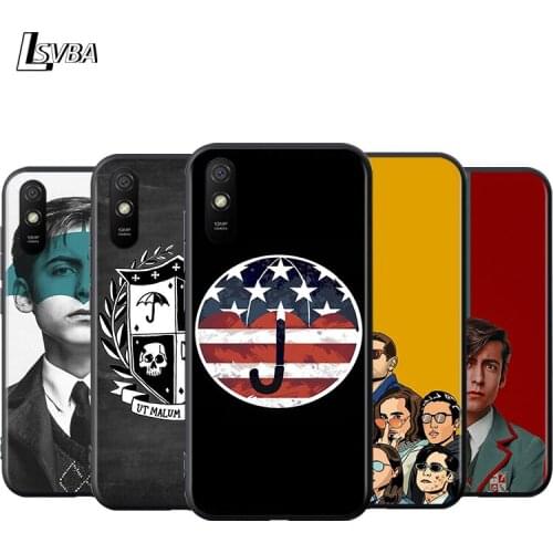 Umbrella Academy Silicone Cover For Xiaomi Redmi K40 K30i K30T K30S K30 K20 10X Ultra Pro Black Soft Phone Case Shell