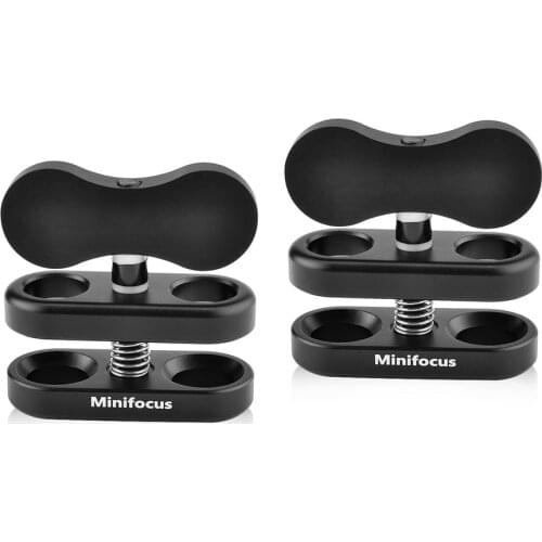 Upgrade 1'' Ball Clamp for Underwater arms System Tray Light Arm Mount Diving Photography Work with Ram Socket Mounts Adapter