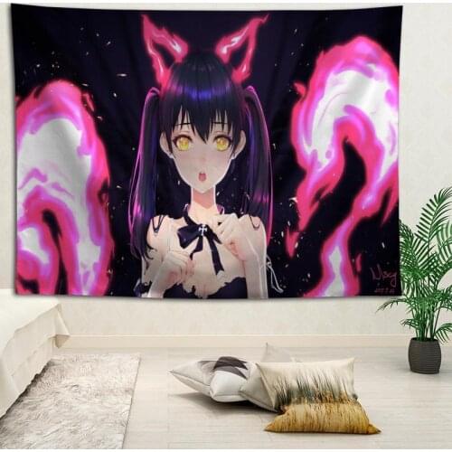 Arthur Boyle Fire Force wall decor tapestry layout room painting background wall decoration bedcloth tapestries custom logo