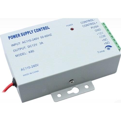 DC12C/3A Power Supply Control For Door Access Control System