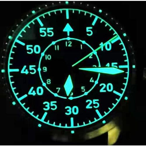 Pilot Watch Gem Glass Waterproof Bronze Watch Super Luminous Sw200/Pt5000/Vh31 Mens Automatic Mechanical Watch Flieger Watch