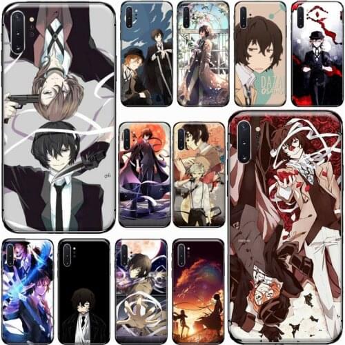 Japan anime bungou stray dogs Dazai Osamu Phone Case For Samsung Galaxy S8 S9 S10 Plus S10E Note 3 4 5 6 7 8 9 10 Pro Lite cover