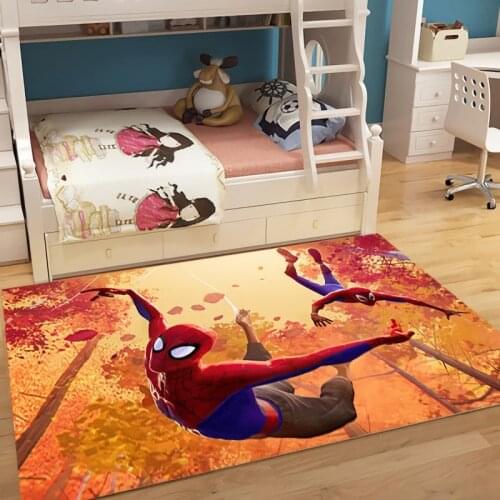 Disney 80x160cm Spiderman Baby Playmat 3D Printing Carpets for Living Room Bedroom Large Area Floor Mats Child Game Big Rugs