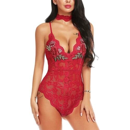 Lace Bodysuit Women Bandage Bodysuit Ladies Plus Szie 2020 Sexy Bodysuit Mesh Bodysuit Summer Overalls Rompers