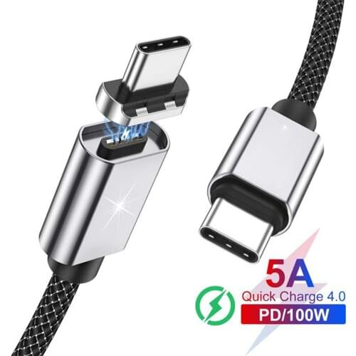 Micro USB Port Magnetic Adapter Charger For iPhone Android Type C USB Cable Magnetic Charger Cable Fast Charging