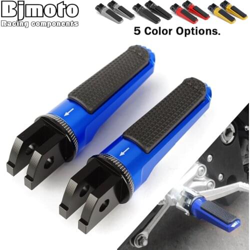 Motorcycle Foot Pegs Front Rider Pedal For HONDA CB1100 Fit YAMAHA FZ6 FAZER MT-07 MT-09 TRACER XJ6 DIVERSION Footpeg