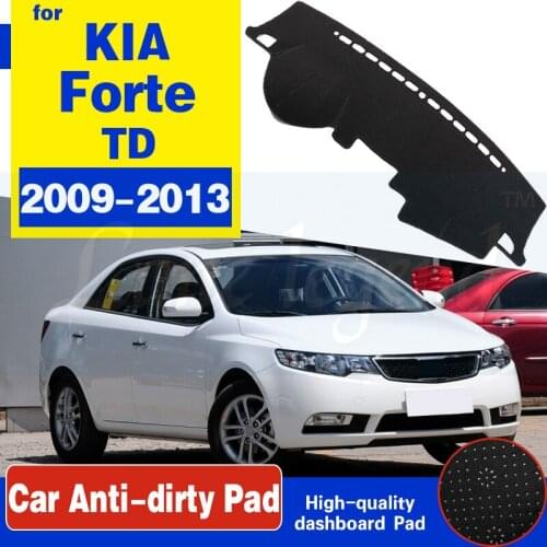 For KIA Forte 2009 2010 2011 2012 2013 TD Anti-Slip Mat Dashboard Cover Sunshade Dashmat Carpet Accessories Cerato Vivaro Koup