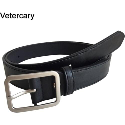 New Design PU Leather Women Belt Alloy Pin Buckle Vintage Belts For Woman Jeans High Quality Waistbands Female Strap Fashion Red