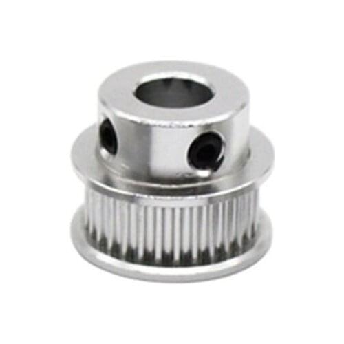 24-30 Teeth MXL Timing Belt Pulley, Slot Width 7mm/11mm, Bore 5-10mm, BF Type ,For 6mm/10mm Belt Step Motor, 1Pcs