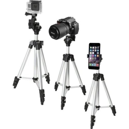 Tripod for Phone 65cm Extendable Phone Holder Tripod for Canon Camera Tripod For iPhone Mobile Phone Nikon Xiaomi
