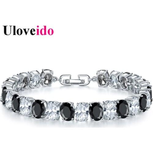 Uloveido Bracelets With Diamonds
