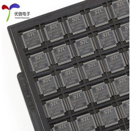 1/PCS STC8A8K64S4A12-28I-LQFP44 Single Chip Microcomputer Integrated Circuit Original Genuine Patch MCU