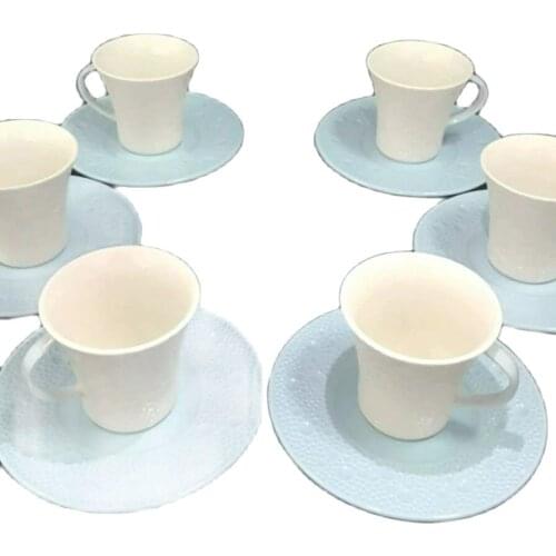 12 piece Porcelain Handmade Coffee Kit Custom Production turkuvaz special design men women outlets for the most preferred