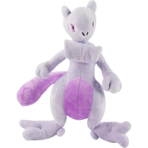 26cm Pokemon Mewtwo Plush Toys Soft Stuffed Pocket Doll Kids Gifts