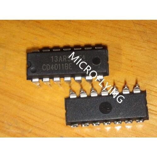 50PCS CD4011BE CD4011B CD4011 DIP-14 best quality