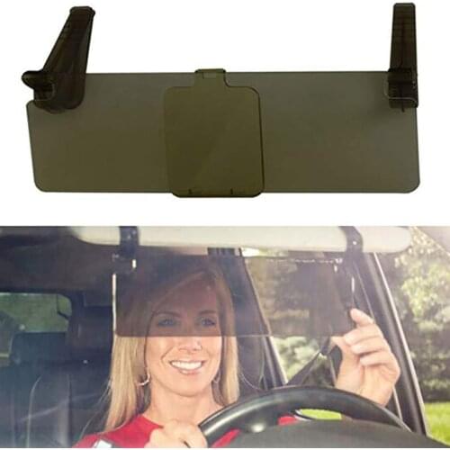 Car Sun Visor Polarized Sunshade Plate HD Anti-Dazzle Anti-UV Rotatable Adjustable Sun Visor Blocker Car Accessories