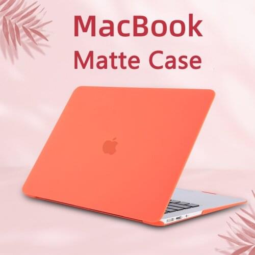 Laptop Case for Apple Macbook Macbook Air Pro Retina New Touch Bar 11 12 13 15 inch Matte Case Laptop 13.3 Bag Shell