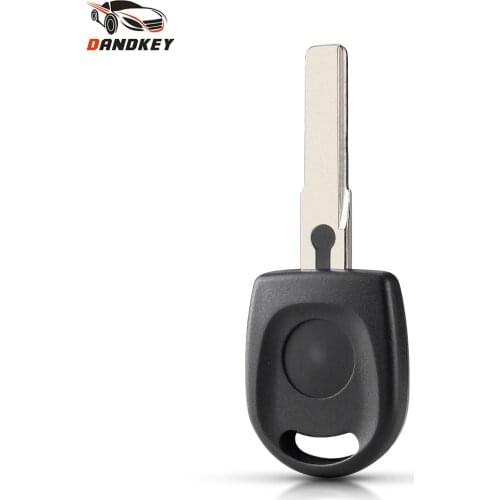 Dandkey 20pcs/lot Remote Car key Blank Shell Case Fob For Volkswagen (VW) B5 Passat SKoda SEAT Transponder Key HU66 Blade