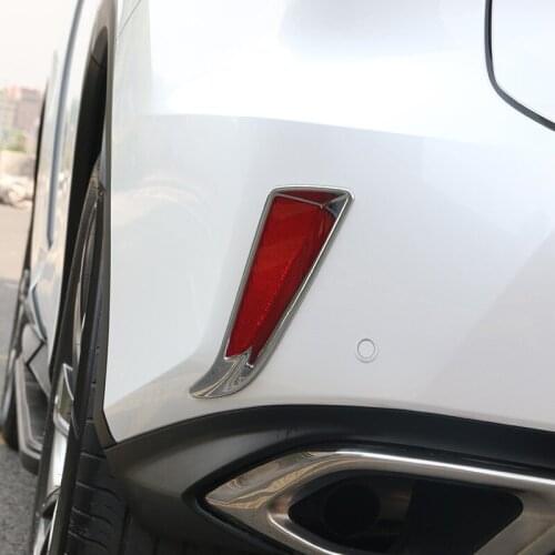 For Lexus RX350 450h 2016 2017 2018 ABS Chrome Car Rear Tail Fog Light Lamp Frame Trim Cover Styling Exterior Auto Accessories