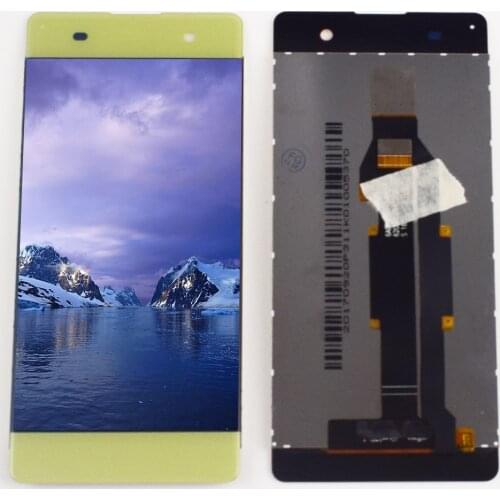 For Sony Xperia XA LCD Display Touch Screen Digitizer Assembly Frame F3111 F3113 F3115 Display For Sony Xperia XA Display