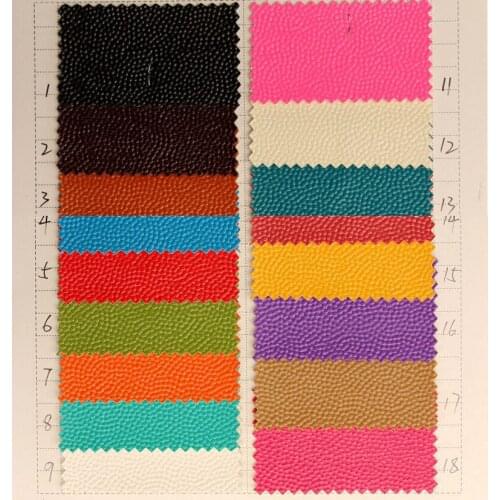 Quality embossed pearl fish grain artificial leather/ synthetic PVC leather fabric / for Bags, gloves, shoes