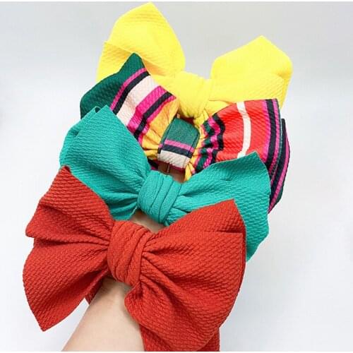 Baby Girls Adjust Wide Headwrap Fabric Printed Flower Kids Headband Newborn Knot Bows Headwraps Girls Leopard Gifts Photo Props