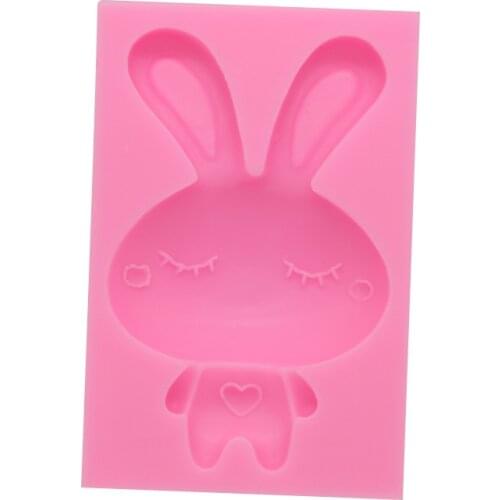 Rabbit Silicone Chocolate Mold 17-109