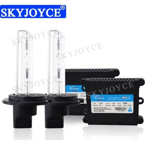 SKYJOYCE Hot Sale AC 12V 35W 55W H1 H3 H7 H11 9005 9006 Single Beam HID Bulb With Slim HID Ballast Car Headlight HID Auto Kit