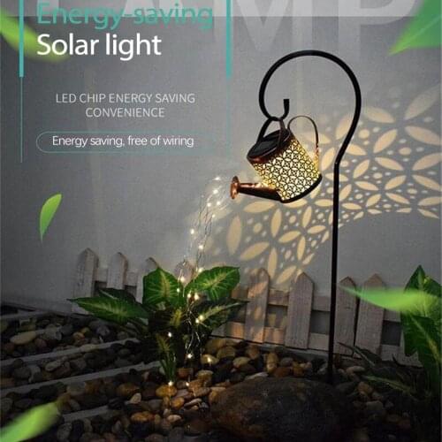 Solar Garden Light 35 LED Lawn Landscape Lamp Waterproof Retro Fairy Lights For Garden Decoration Outdoor Solar Powered Lamp