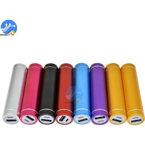 1*18650 Battery Charger Box Case Power Bank Shell Battery Holder 5V 1A USB Charging 1x 18650 Box Storage Free welding