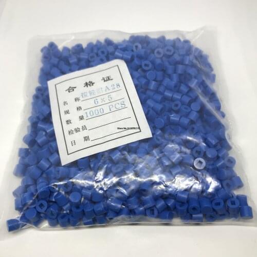 1000PCS BLUE Cap For 5.8X5.8 7X7 8.5X8.5 Latching Switch Self-lock Push button Switch