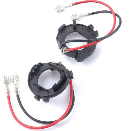 2pcs H7 LED Bulb Clip Retainer Adapter Base Holder For Headlight Car Head Light headlamp socket For VW Golf 7/New Touran/Sharan